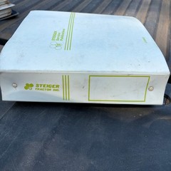 Vintage 1970s Steiger Tractor Product Support Service News & Bulletins Binder