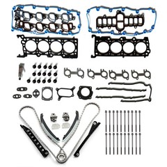 Head Gasket Set Timing Chain Kit w/Bolts Ford Expedition 5.4L HS8-21112 SL1000