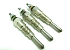 3 Glow Plugs for Kubota 15951-65510 15951-65512 15694-65512
