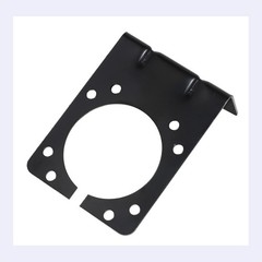 7 Way RV Blade Trailer Socket Mounting Bracket, Metal Mounting Bracket for Gener