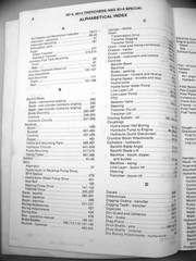 J I Case Davis 30+4 40+4 Trencher 30+4 Special Parts Manual Catalog