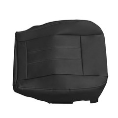 Driver Bottom Seat Cover Microfiber Leather Black 2008-16 Chrysler Town Country
