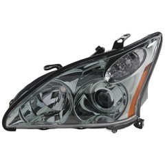 Pair Headlights Lens Housing 2004-2006 Lexus RX330 LH RH w/o HID Xenon Japan