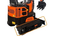 x1 pc H12-QH12LD Rubber Track for AGT QH12 LRT23, H12, DM12-C H15 Mini Excavator