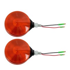 3C08175870 2pcs For Kubota Tractor B L M Series Tractor amber warning light