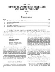 Ford 600, 700, 800, 900, 501, 601, 701, 801, 901,1801 Tractor Service Manual