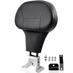 Adjustable Driver Rider Backrest for Harley Davidson Touring Seat 1997-2026
