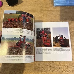 Vintage 1972 Massey Ferguson Moldboard Plow Dealer Sales Brochure Catalog