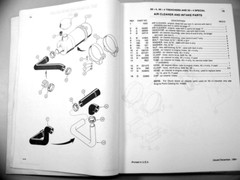 J I Case Davis 30+4 40+4 Trencher 30+4 Special Parts Manual Catalog