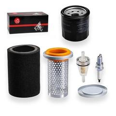 Air Filter & Oil Filter Kit with Guide Cage for Yamaha Grizzly Kodiak Wolverine
