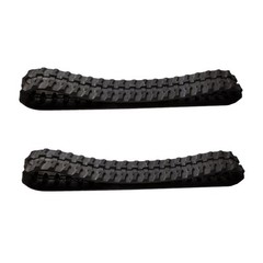 2PCS Heavy Duty Rubber Tracks w/ 180x72x41 for AGT CBT23 CRT23 Mini Skid Steers