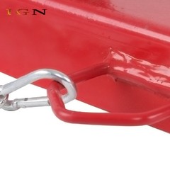 2″ Receiver Forklift Trailer Hitch Attachment Trailer Towing Adapter with Chain