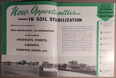 1950s P&H Single Pass Soil Stabilizer LA-88 LA-106 Dealer Catalog Brochure B6-28
