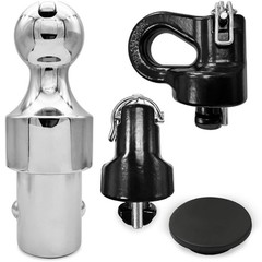 60692 Puck System Gooseneck Hitch Ball Kit, 2-5/16 Inch Gooseneck Ball, 38,00…