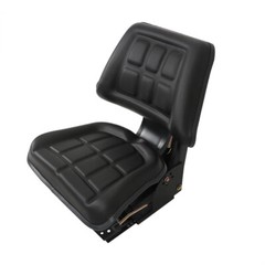 BLACK UNIVERSAL TRACTOR SUSPENSION SEAT FOR MASSEY FERGUSON 135 150 165 175 180