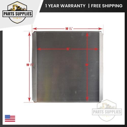 Hurricane Engine Driven Fan Shroud 19 1/4 x 18 7/8 x 2 1/2 fits Race Pros