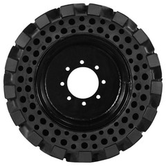 10-16.5 TNT Left Mounted Heavy Duty HD R-4 Solid Rubber Tire