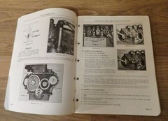 Hercules JX JXL Series 6 Cyl Gas Engine Operations & Maintenance Manual NICE!