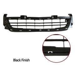 Front Lower Bumper Matte Black Grille for 2014-2016 Chevy Malibu