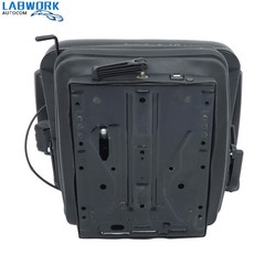 Suspension Adjustable Forklift & Tractor Seat Backrest Armrest Safety Belt