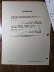 Woods MC72 I-1 MC72-1 Cadet C72 Rotary Cutter Mower Owner Operator’s Manual 7/89