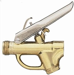 TeeJet Brass Trigger Spray Gun Valve 1/4″ FPT Inlet & 11/16″ Thread Outlet 4688