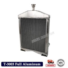 8N8005 Full Aluminum Tractor Radiator Fit Ford 8N 9N 2N Models 86551430