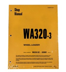 Komatsu WA320-3 Wheel Loader Workshop Repair Service Manual – Part # CEBMW19071