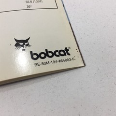 Genuine Original 1994 Bobcat 40B Series Skid Steer Loaders Brochure B-1628
