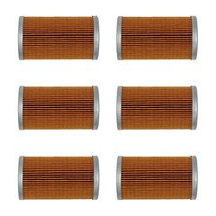 Qty 6: Fuel Filter Fits Massey Ferguson Tractors Replaces 3653390M1