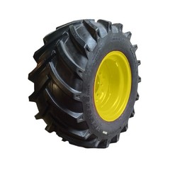 4-31X15.5-15 Trencher Tires/Rims for New Holland,John Deere,Gehl,Mustang -12PLY