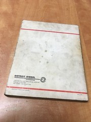 1981 Detroit Diesel 8.2L Engine Workshop Service Repair Manual 6SE421
