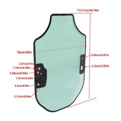 345-6230 Cab Front Door Glass for CAT Caterpillar D Series Skid Steer 259D 279D