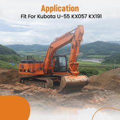 Equipment Bucket Ears for Kubota Excavator U-55 KX057 KX191 Weld On 2PC