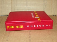 Detroit Diesel FIELD SERVICE DATA Book Shop Manual, 1973 6SE266 – USED