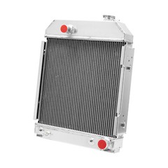4 Row Aluminum Radiator fit Ford New Holland 5110 6410 ,6810 7610 7810 81874687