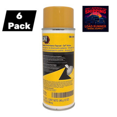 590-0196 OEM Caterpillar Yellow Aerosol Paint 6 Pack 458-9587 4C4200 Genuine CAT