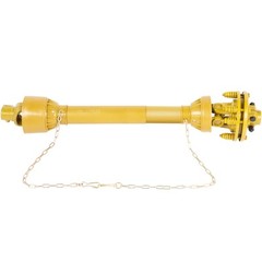 VEVOR PTO Shaft PTO Drive Shaft 1-3/8″x6 Spline w/Slip Clutch Yellow T4 31.5-41″