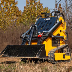 HT Mini Skid Steer Loader Tracked 13.5HP B&S EPA Gas Engine for Gardens Farming