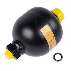 Diaphragm Accumulator 20cu.in 0.32L 4786psi Working Pressure G1/2 Thread Hydr…