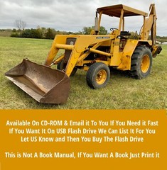John Deere 310A & 310B Backhoe Loader Technical Service Manual TM1158 CD Or DL