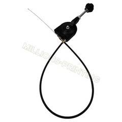 Excavator Throttle Control Cable 40 Inches Manual Throttle Wire