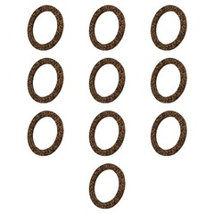 Ten Cork Gaskets Gas Fuel Sediment Bowl Fits Case 480CK 580CK VI Fits IH 13193D