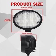 2PCS LED Flood Work Light For John Deere Tractors 7630 7720 7730 7820 7830 7920