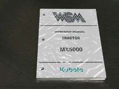 Kubota MX5000 Tractor Service Manual Repair Shop Book