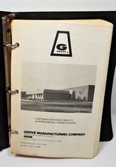1979 Grove Crane Service Data Handbook w 1980 Changes – Walter Kidde & Co