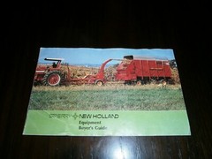 Sperry New Holland Equipment Buyer’s Guide Brochure 1974
