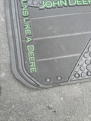 John Deere Floor Mats Plasticolor 2005 Nothing Runs Like A Deere Used