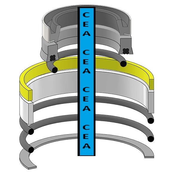 504236245 Cylinder Seal Kit Fits Yale Forklift