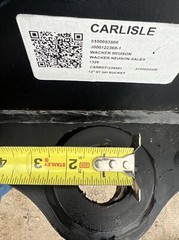 Wacker Neuson 12 Inch Tooth Bucket Mini Excavator Paladin Wain Roy Coupler New
